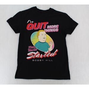 Adult M King Of The Hill Bobby T-Shirt I’ve Quit More Things Than You’veStarted